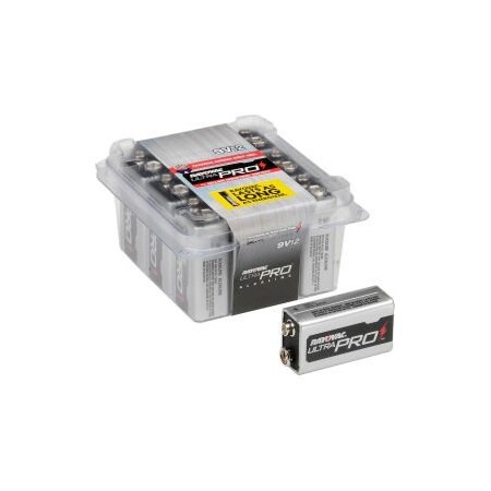 Rayovac Alkaline Battery, 9V DC 1 PK AL9V-12F